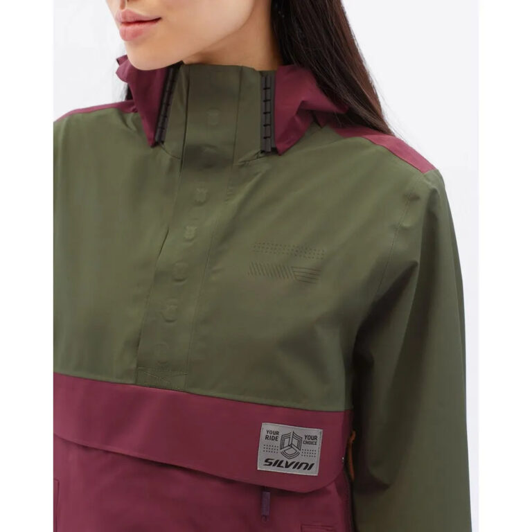 Silvini Montesola Jacket XS Olive / Plum - 2XL Olive / Plum - Image 7