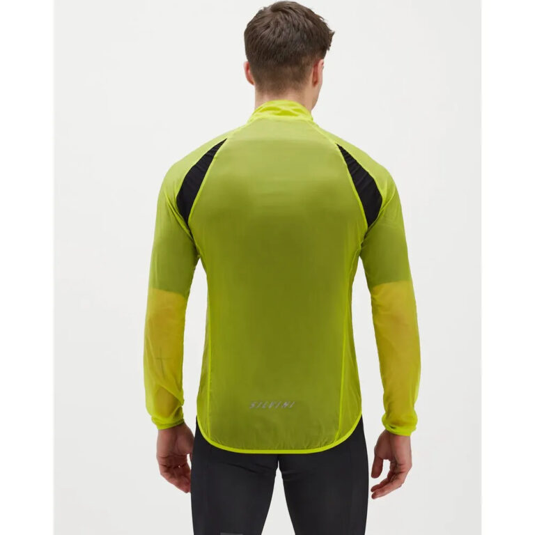 Silvini Montilio Jacket XS Lime / Black - XL Lime / Black - Image 4