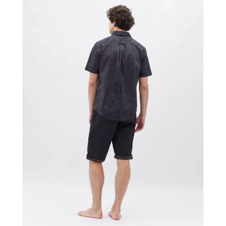 Silvini Montoro Short Sleeve Shirt S Charcoal - 3XL Charcoal - Image 4