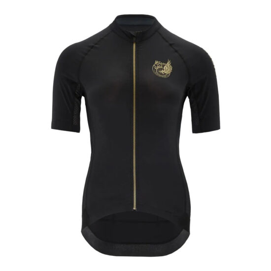 Silvini Mottolina Short Sleeve Jersey XS Black / Gold - XL Black / Gold