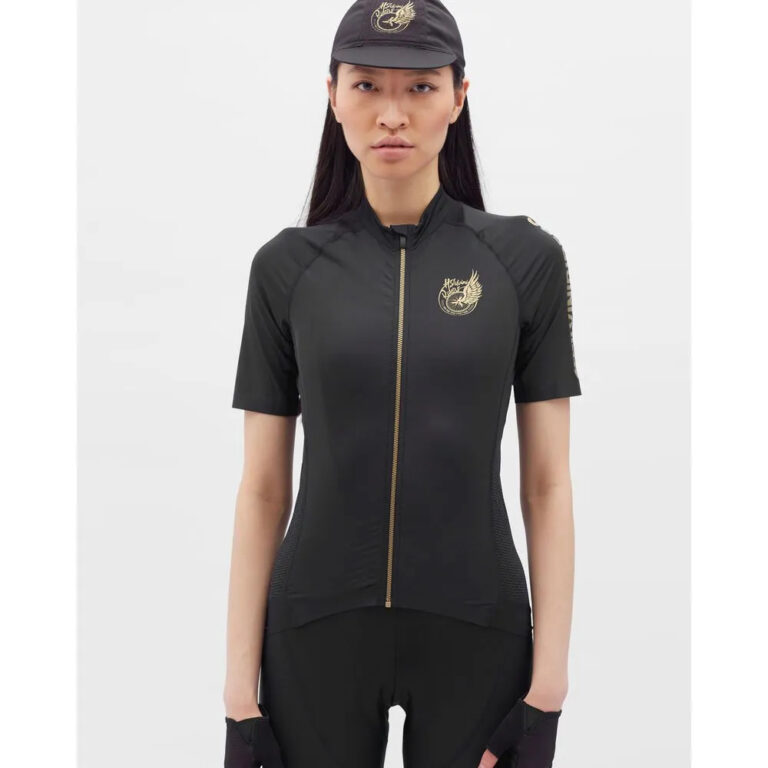 Silvini Mottolina Short Sleeve Jersey XS Black / Gold - XL Black / Gold - Image 5