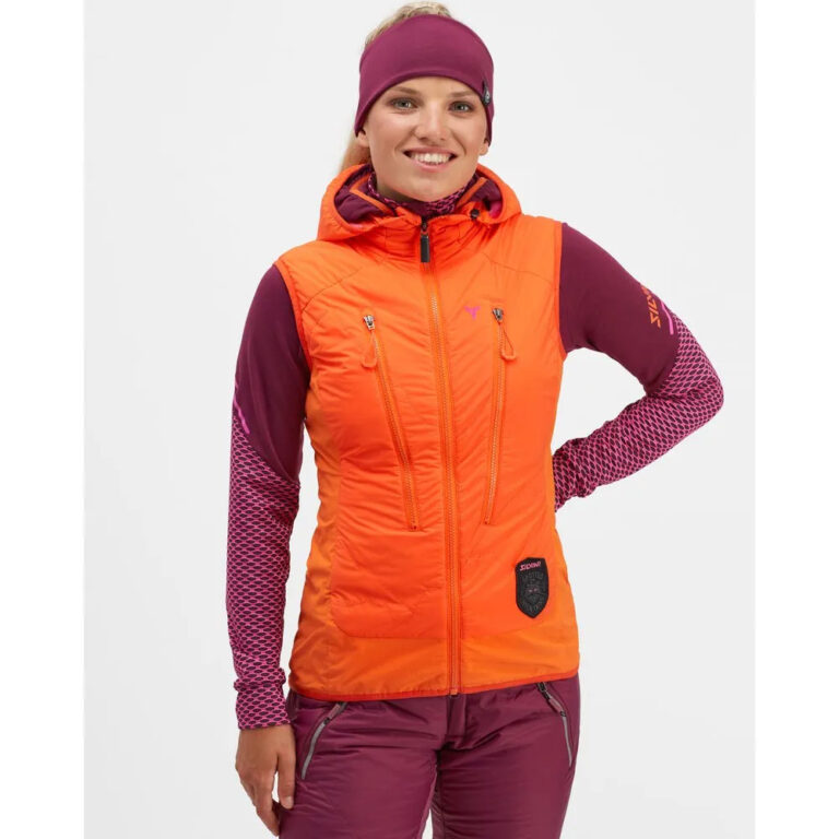 Silvini Polara Jacket XS Orange / Pink - 3XL Orange / Pink - Image 3