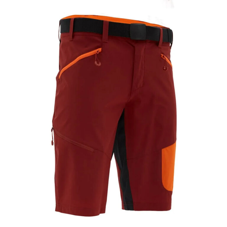 Silvini Rango Pro Shorts M Merlot / Orange - 3XL Merlot / Orange