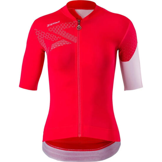 Silvini Rosalia Short Sleeve Jersey XS Ruby / Pink - XL Ruby / Pink