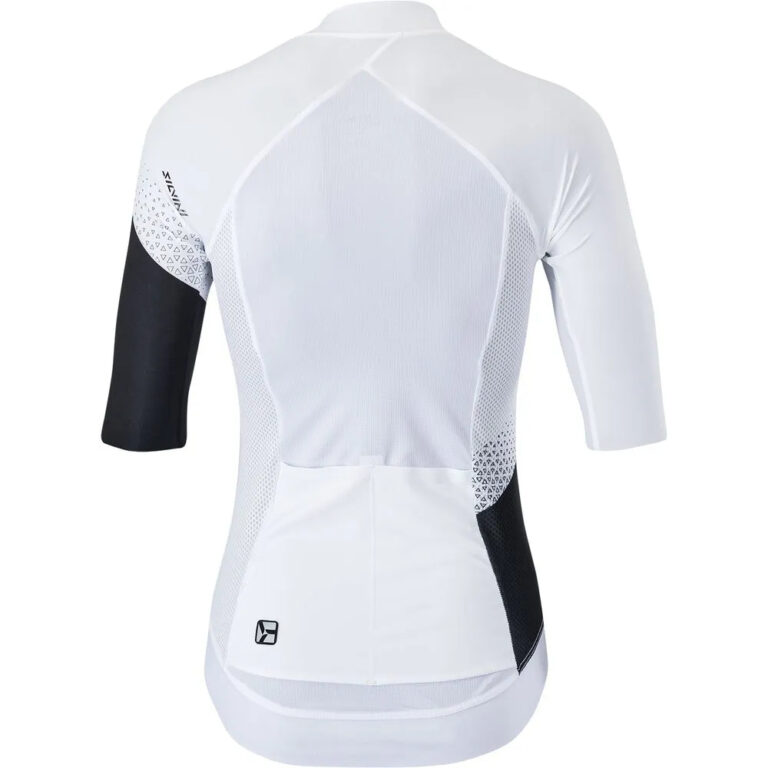 Silvini Rosalia Short Sleeve Jersey XS White / Black - L White / Black - Image 2