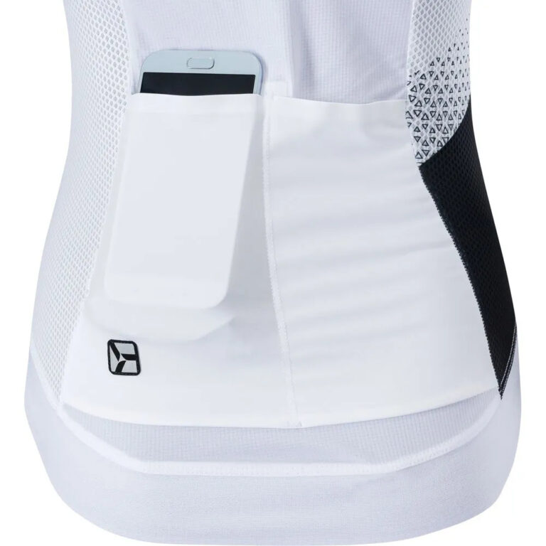 Silvini Rosalia Short Sleeve Jersey XS White / Black - L White / Black - Image 4