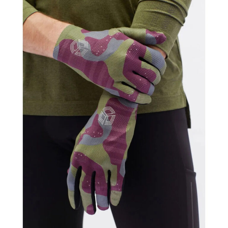 Silvini Saltaro Gloves M Plum / Olive - 2XL Plum / Olive - Image 3