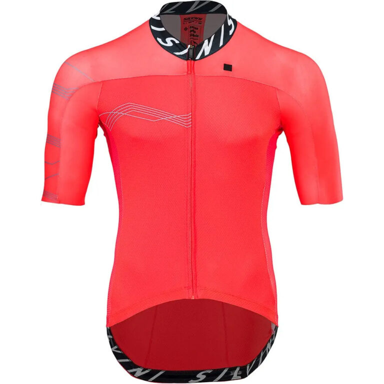 Silvini Stelvio Short Sleeve Jersey XS Ruby / Black - 3XL Ruby / Black