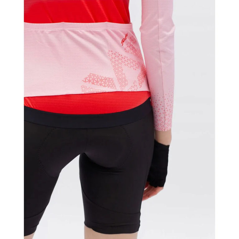 Silvini Valfura Long Sleeve Jersey XS Ruby / Pink - XL Ruby / Pink - Image 5