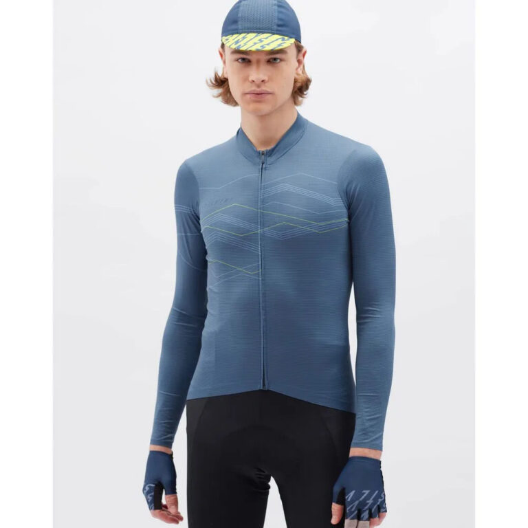 Silvini Valfuro Long Sleeve Jersey S Navy - 2XL Navy - Image 4