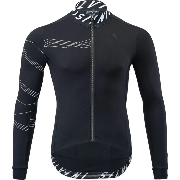 Silvini Varano Long Sleeve Jersey S Black / White - 3XL Black / White