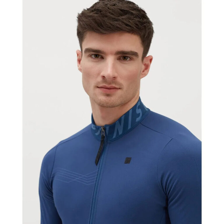 Silvini Varano Long Sleeve Jersey XS Navy / Blue - 3XL Navy / Blue - Image 4