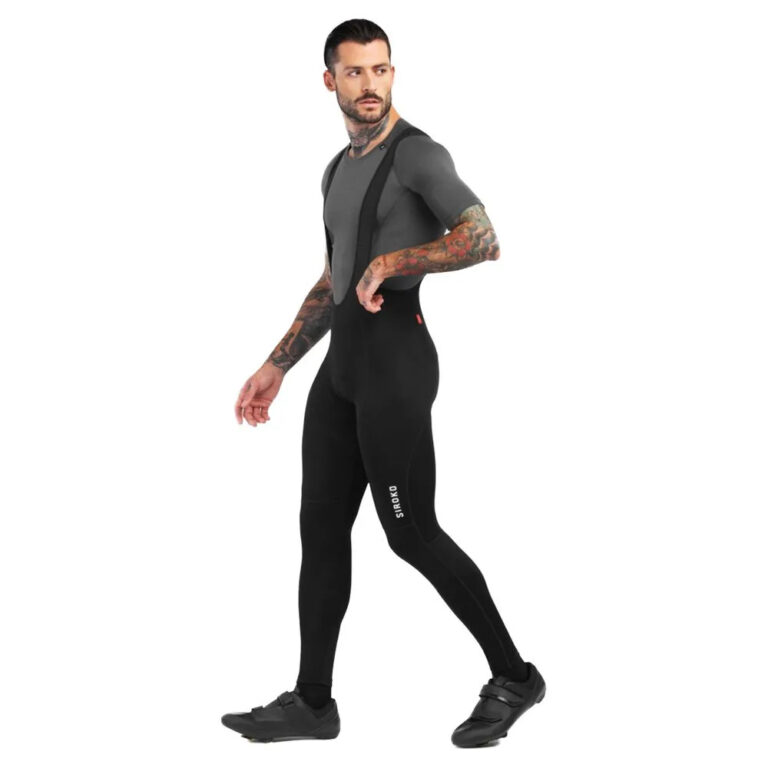 Siroko Black Sea Bib Tights XS Black - 2XL Black - Image 2