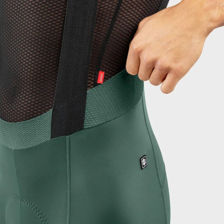 Siroko BX Oberwald Bib Shorts XS Black / Green - 2XL Black / Green - Image 6