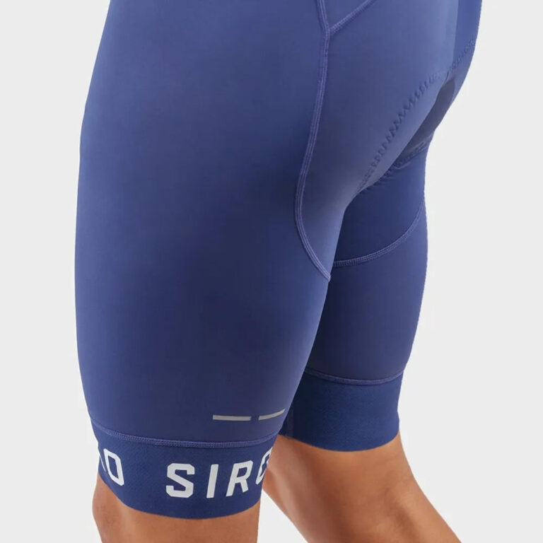 Siroko BX Umbrail Bib Shorts XS Blue / White - 2XL Blue / White - Image 5