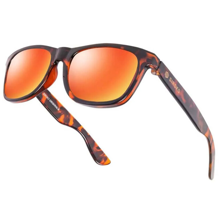 Siroko Byron Bay Polarized Sunglasses Orange / CAT3 Brown / Orange - Image 3