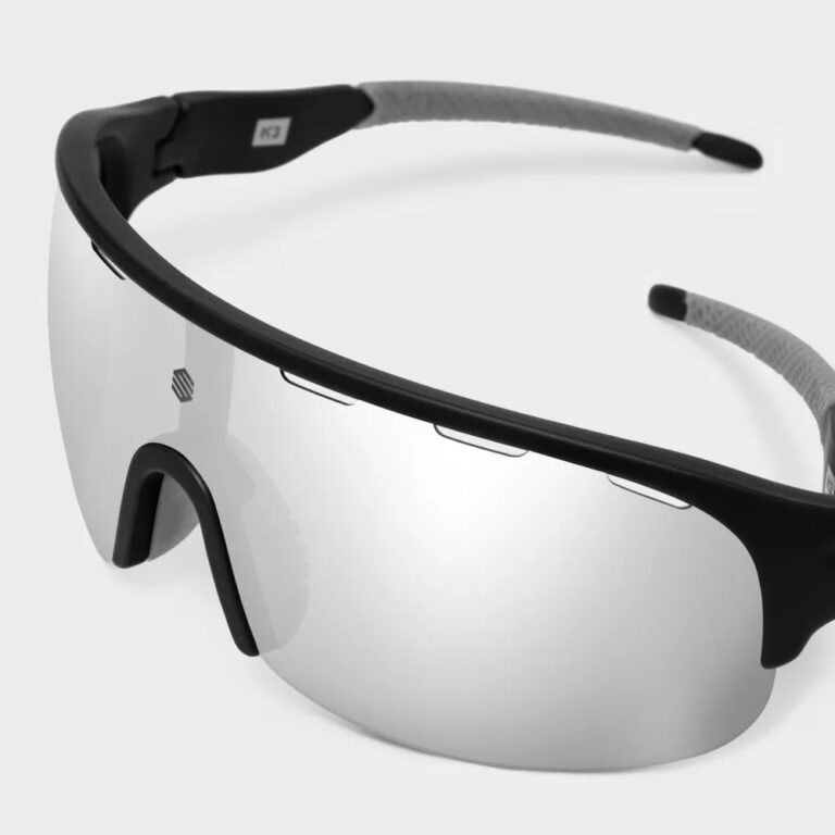 Siroko K3 The Cyclist Sunglasses Grey Mirror/CAT3 Black - Image 4