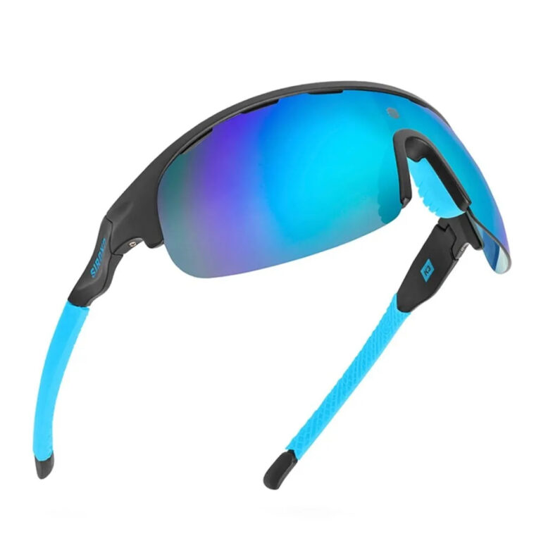 Siroko K3 Triathlon Sunglasses Blue Mirror/CAT3 Black - Image 3