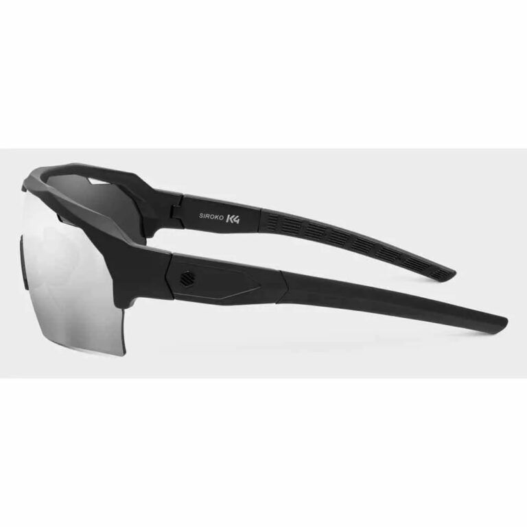 Siroko K4 SRX PRO Ridehigher Sunglasses Silver/CAT3 Black - Image 4