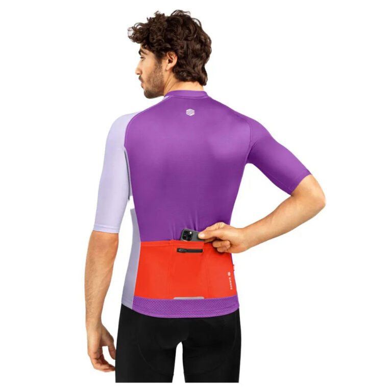 Siroko M2 Aconcagua Short Sleeve Jersey L Violet / Lavender - Image 2