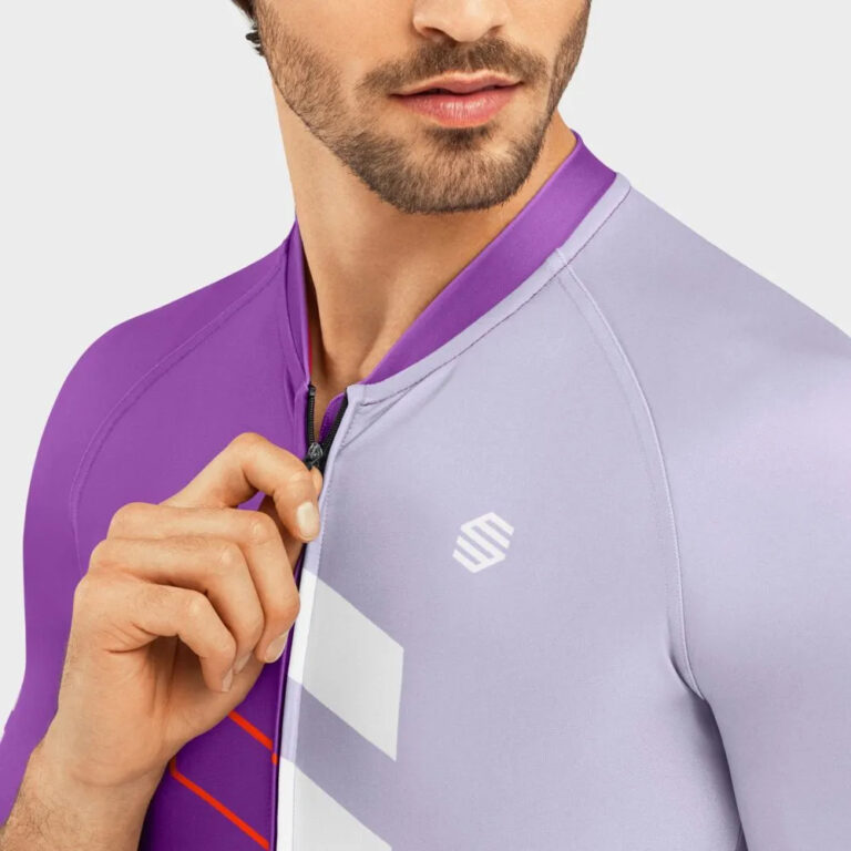 Siroko M2 Aconcagua Short Sleeve Jersey L Violet / Lavender - Image 5