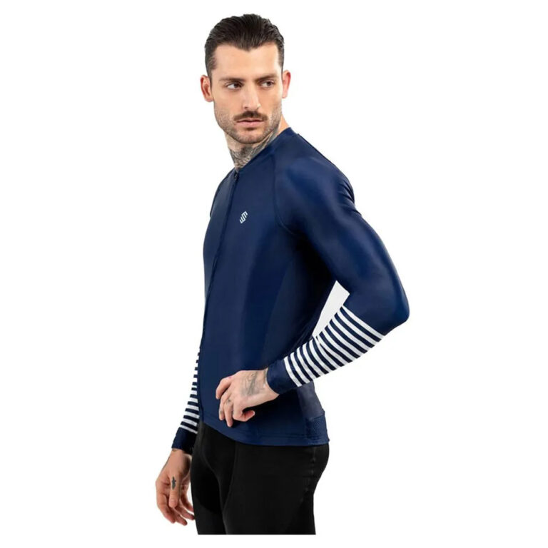 Siroko M2 Alpine Long Sleeve Jersey S Blue / White - 2XL Blue / White - Image 3