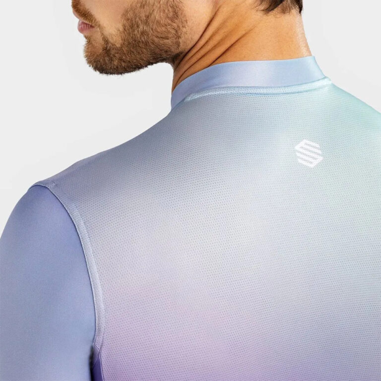 Siroko M2 Atlas Long Sleeve Jersey L Violet / Ash Green - Image 6