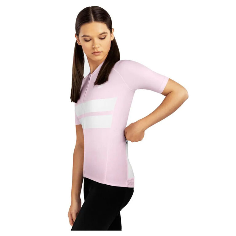 Siroko M2 Dalsnibba Short Sleeve Jersey S Bubblegum Pink / White - XL Bubblegum Pink / White - Image 2