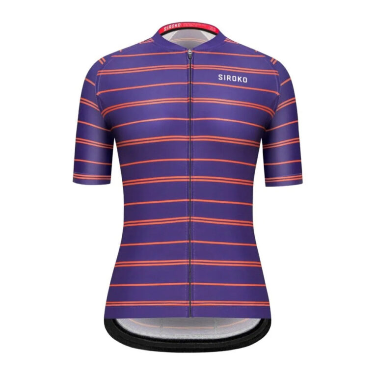 Siroko M2 Elba Short Sleeve Jersey XS Purple - XL Purple