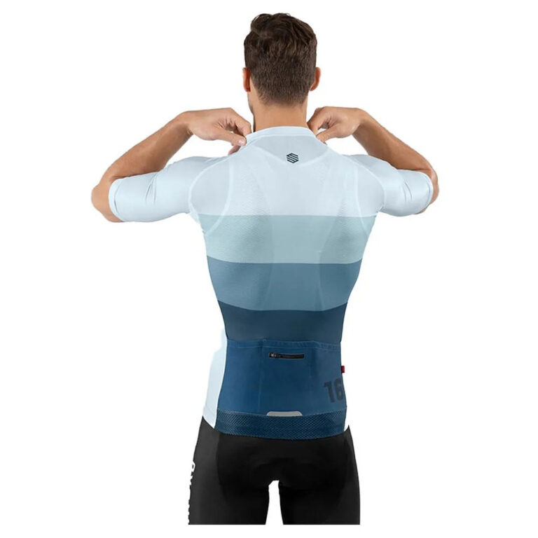 Siroko M2 Hardknott Pass Short Sleeve Jersey XS Blue - 2XL Blue - Image 2