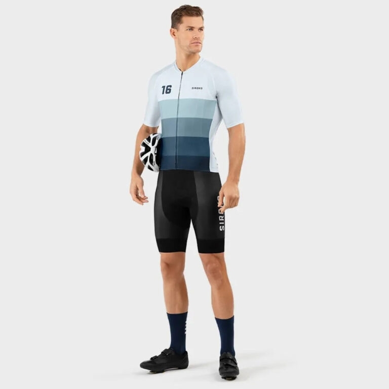 Siroko M2 Hardknott Pass Short Sleeve Jersey XS Blue - 2XL Blue - Image 4