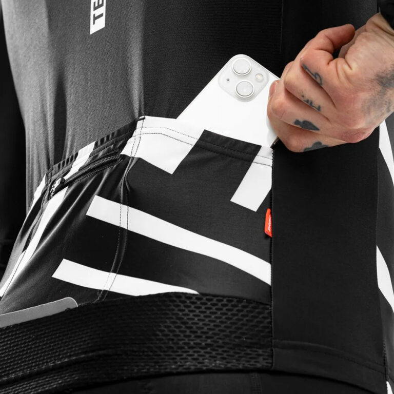 Siroko M2 Leader Long Sleeve Jersey XS Black / White - 2XL Black / White - Image 5