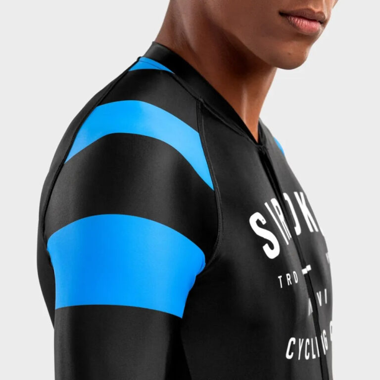 Siroko M2 Legend Long Sleeve Jersey M Black / Blue / White - XL Black / Blue / White - Image 5