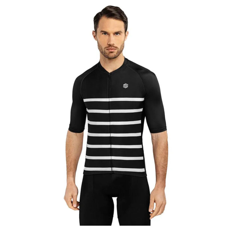 Siroko M2 Moors Short Sleeve Jersey S Black / White - 2XL Black / White