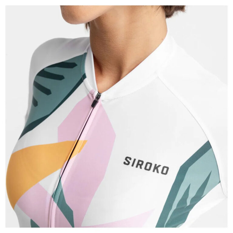 Siroko M2 Piedmont Long Sleeve Jersey M White - Image 4