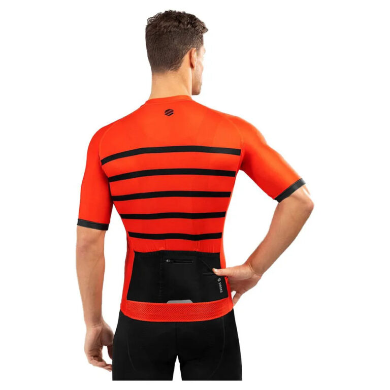 Siroko M2 Pimorent Short Sleeve Jersey L Orange / Black - Image 2