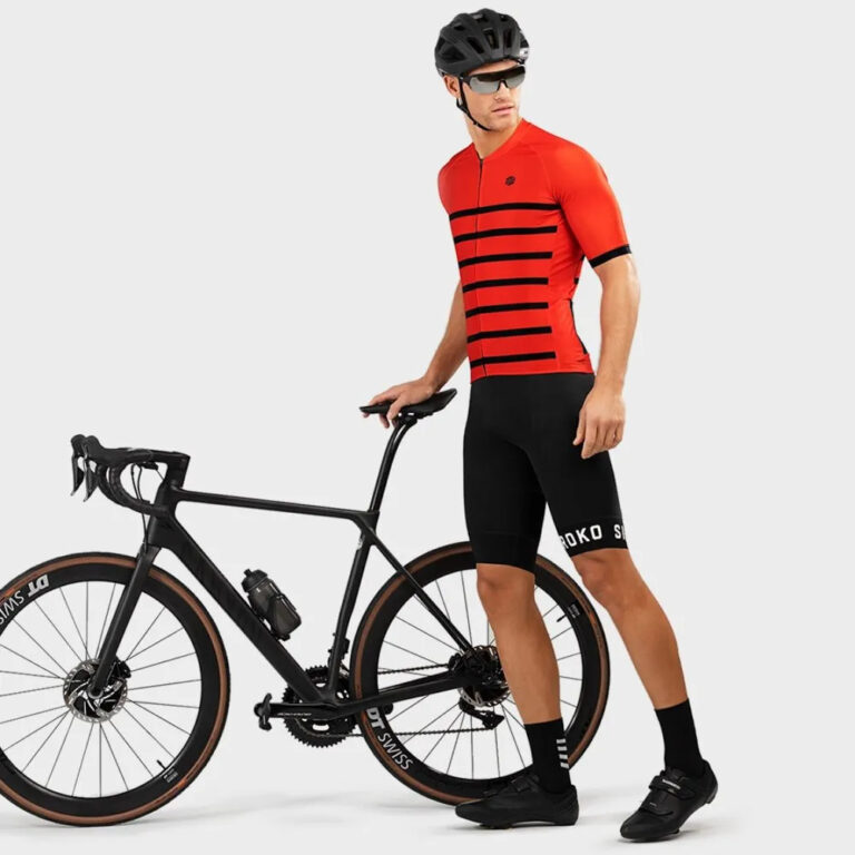 Siroko M2 Pimorent Short Sleeve Jersey L Orange / Black - Image 4