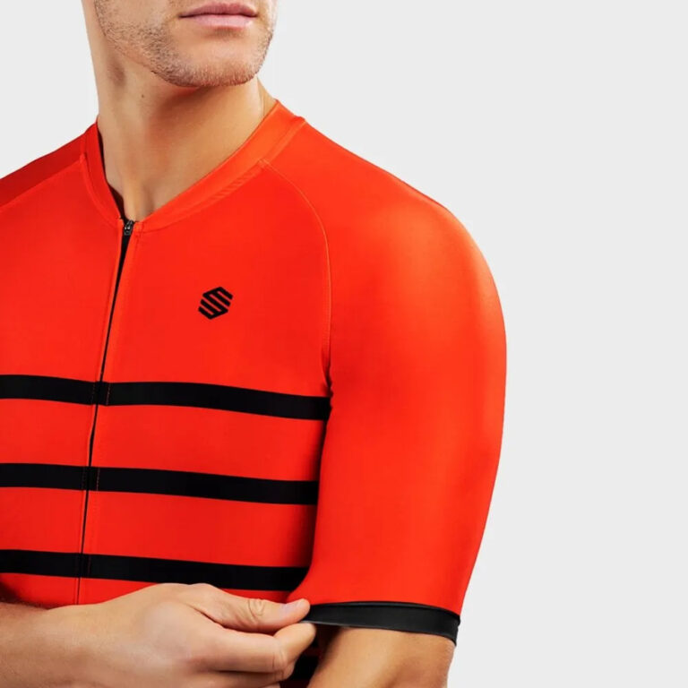 Siroko M2 Pimorent Short Sleeve Jersey L Orange / Black - Image 5