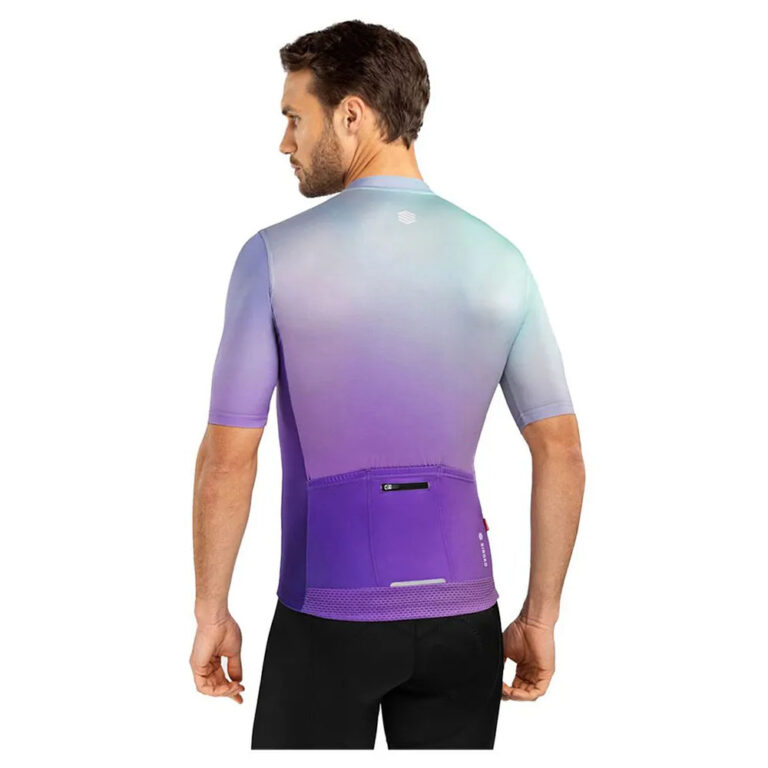 Siroko M2 Planet Short Sleeve Jersey XL Violet / Ash Green - Image 2