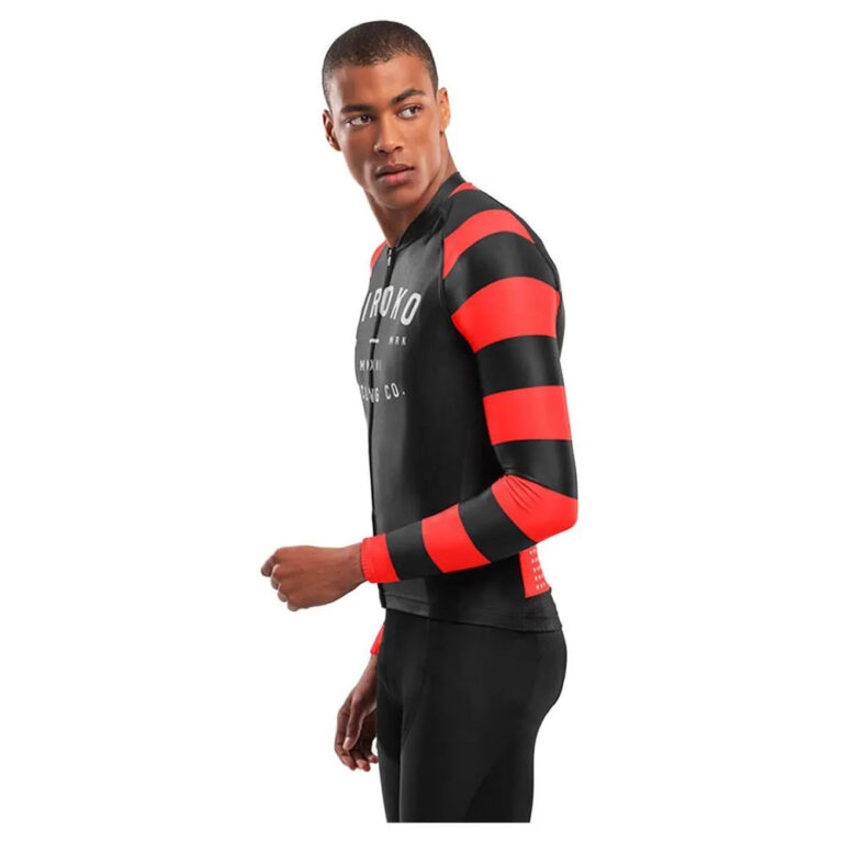 Siroko M2 Rider Long Sleeve Jersey XS Black / Red - L Black / Red - Image 3