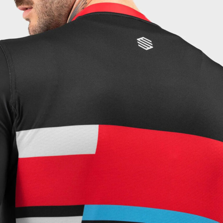 Siroko M2 Riemst Long Sleeve Jersey S Black / Red - XL Black / Red - Image 6