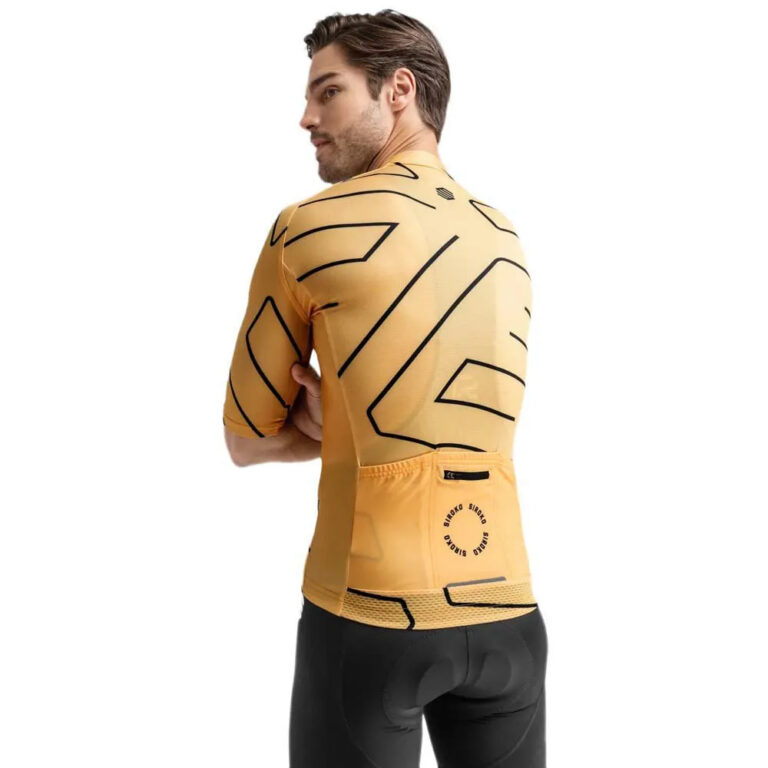 Siroko M2 Strings Short Sleeve Jersey M Yellow - 2XL Yellow - Image 2