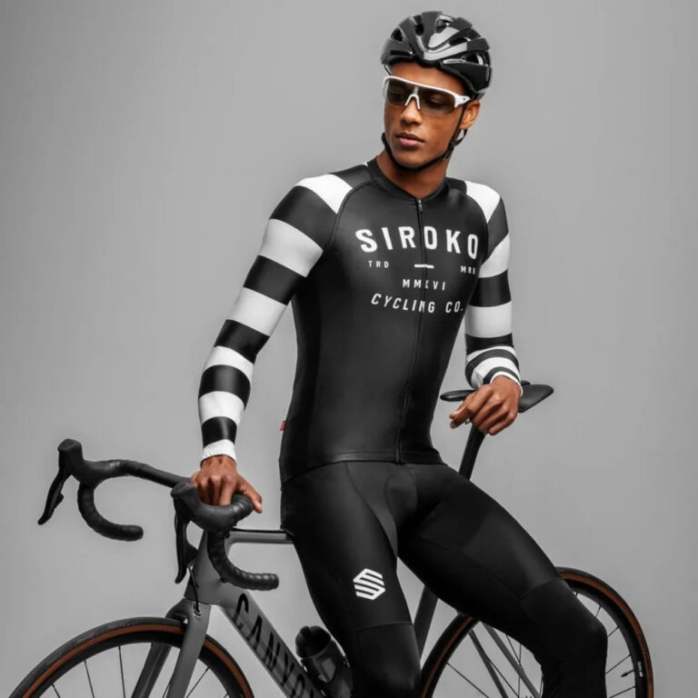 Siroko M2 Summit Long Sleeve Jersey S Black / White - XL Black / White - Image 7