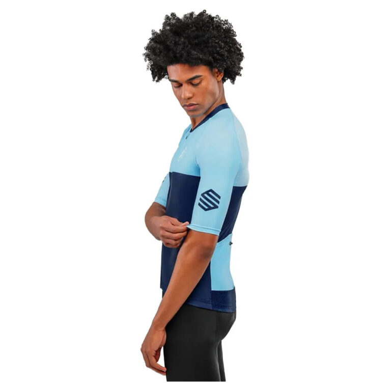 Siroko M2 Teide Short Sleeve Jersey XS Blue - L Blue - Image 3