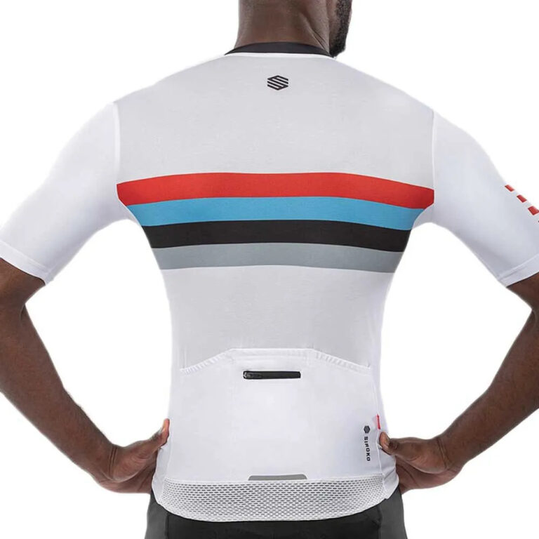 Siroko M2 Westfalia Short Sleeve Jersey XS White - 2XL White - Image 2