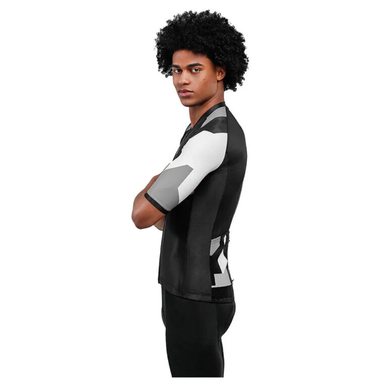 Siroko M2 Yorkshire Short Sleeve Jersey M Black / White / Grey - XL Black / White / Grey - Image 3