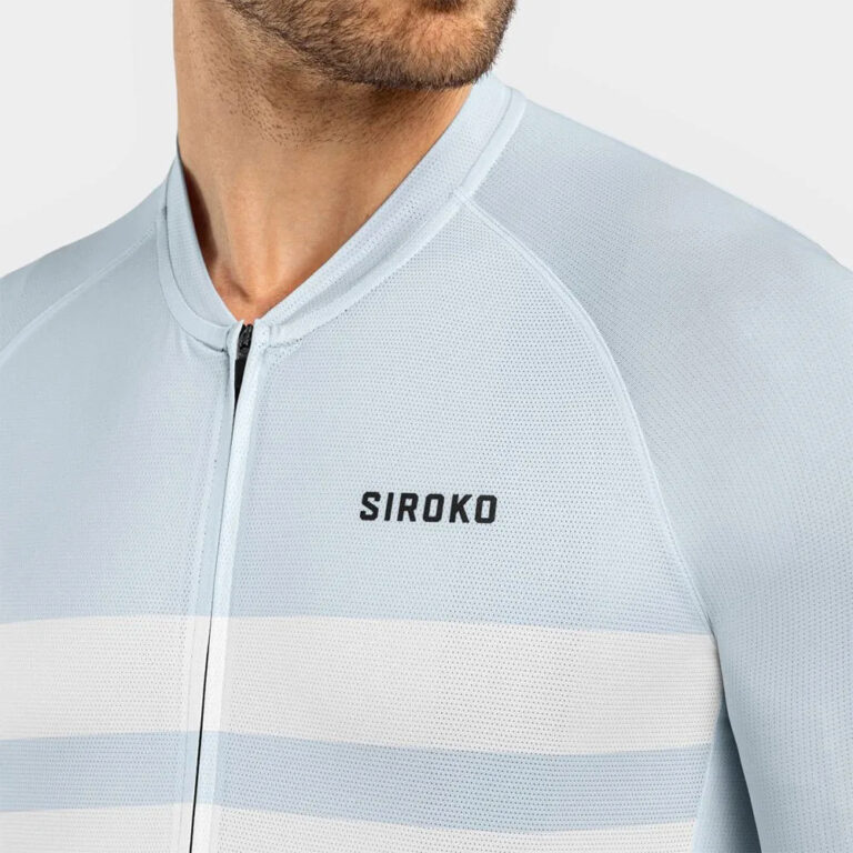 Siroko M3 Bealach Short Sleeve Jersey XL Light Blue / White - Image 5