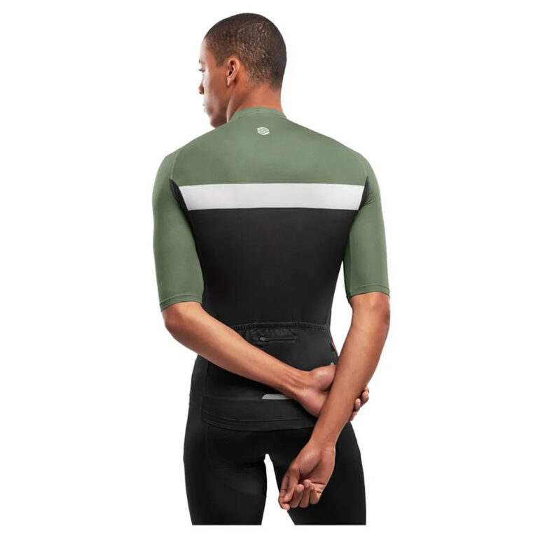 Siroko M3 Grand Master Short Sleeve Jersey S Black / Green - XL Black / Green - Image 2