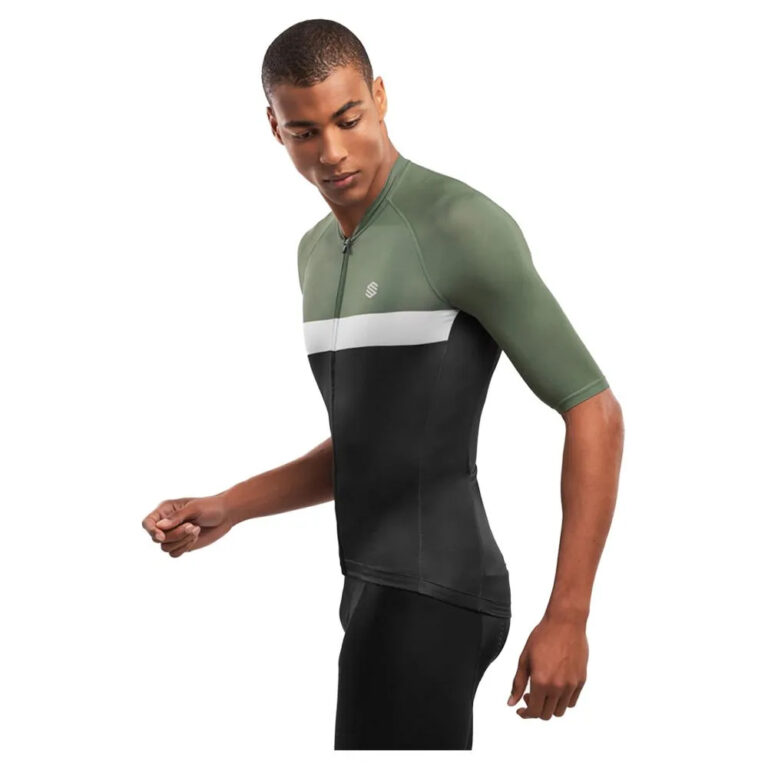 Siroko M3 Grand Master Short Sleeve Jersey S Black / Green - XL Black / Green - Image 3