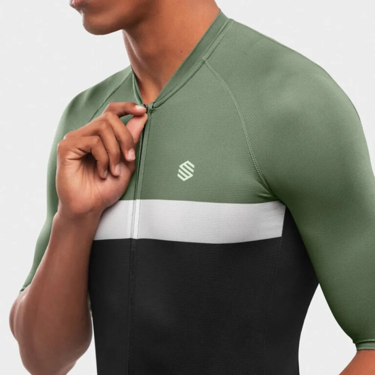 Siroko M3 Grand Master Short Sleeve Jersey S Black / Green - XL Black / Green - Image 6